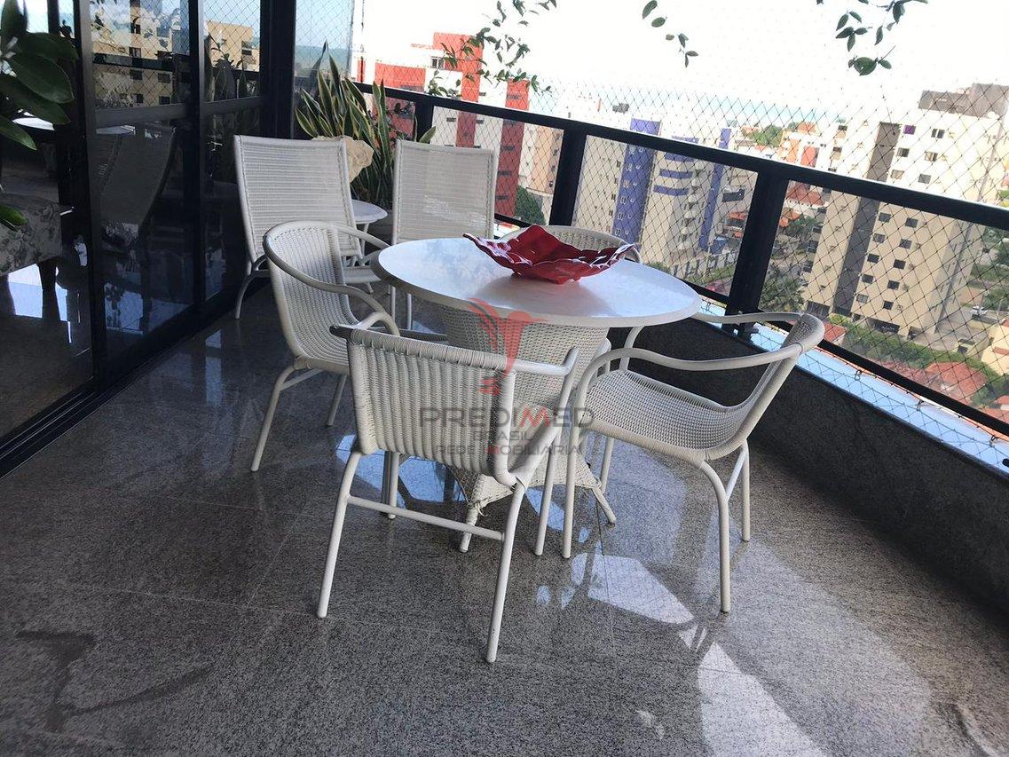 Excelente Apartamento 4 suítes de Alto Padrão com Vista Mar e a 200m da Orla de Manaíra  João Pessoa - 