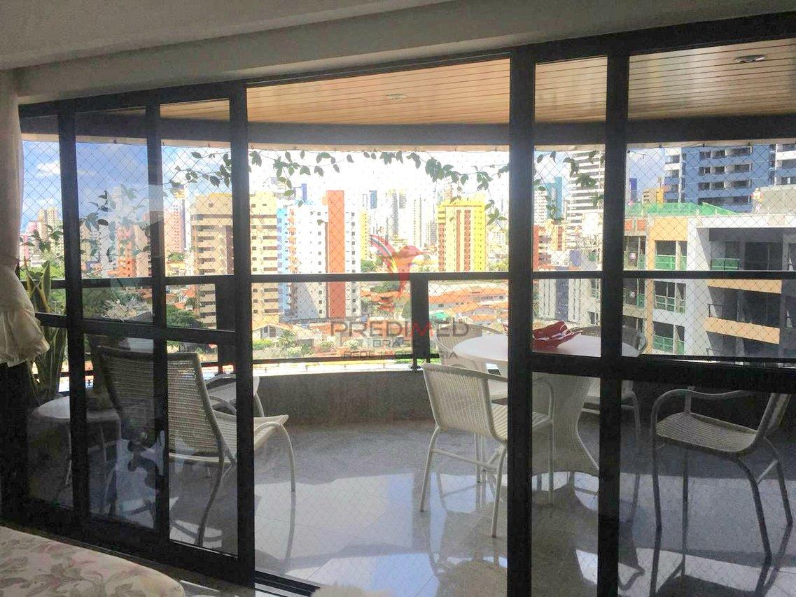 Excelente Apartamento 4 suítes de Alto Padrão com Vista Mar e a 200m da Orla de Manaíra  João Pessoa - 