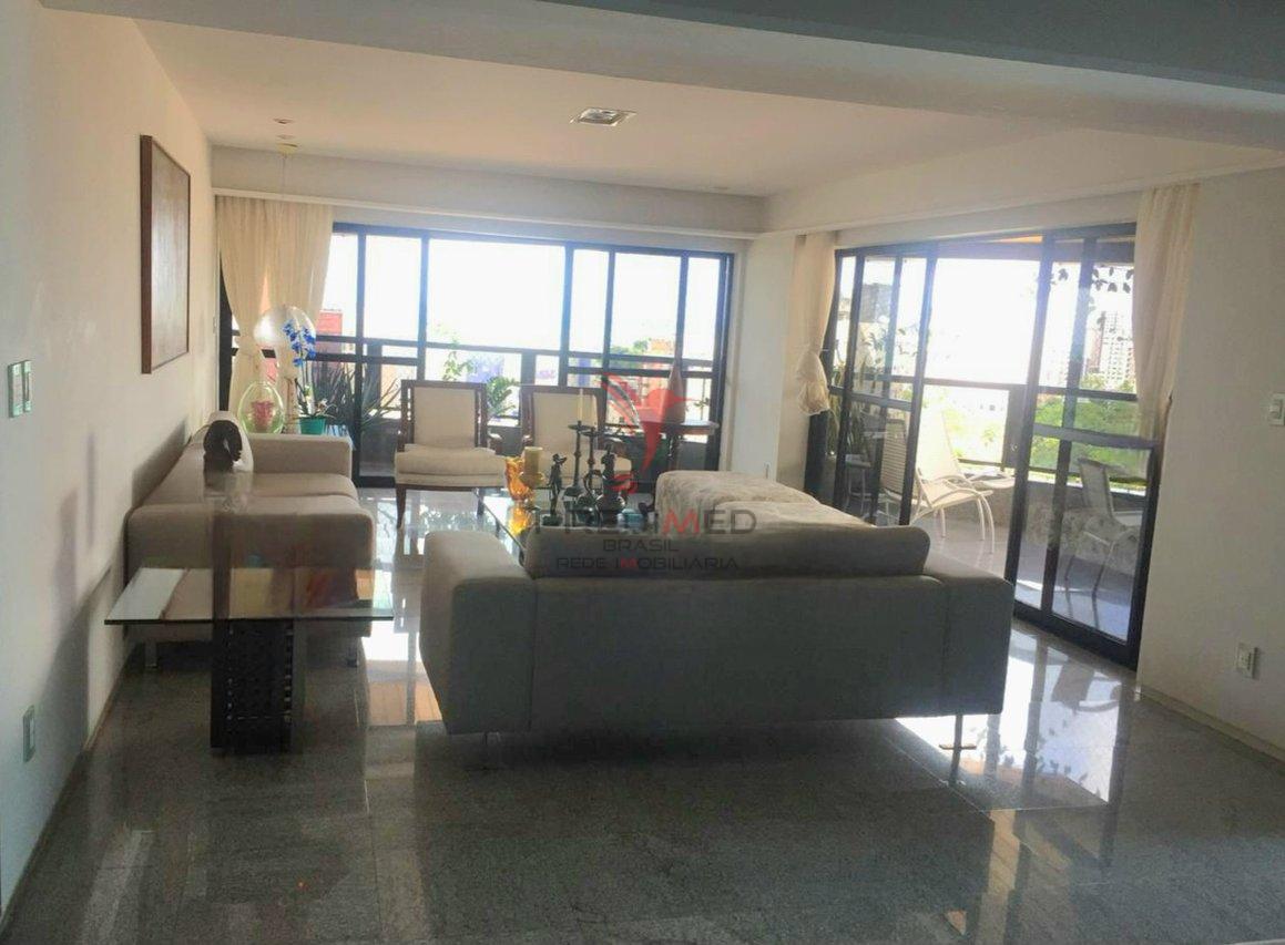 Excelente Apartamento 4 suítes de Alto Padrão com Vista Mar e a 200m da Orla de Manaíra  João Pessoa - 