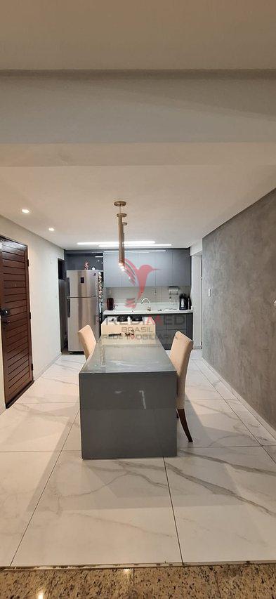 Apartamento de Luxo todo Reformado com 4 suítes em Tambaú a 300m do Mar  João Pessoa - 