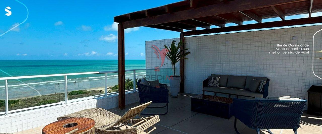 Apartamento NOVO Frente Mar no bairro do Bessa com 2 quartos e área privativa  João Pessoa - 