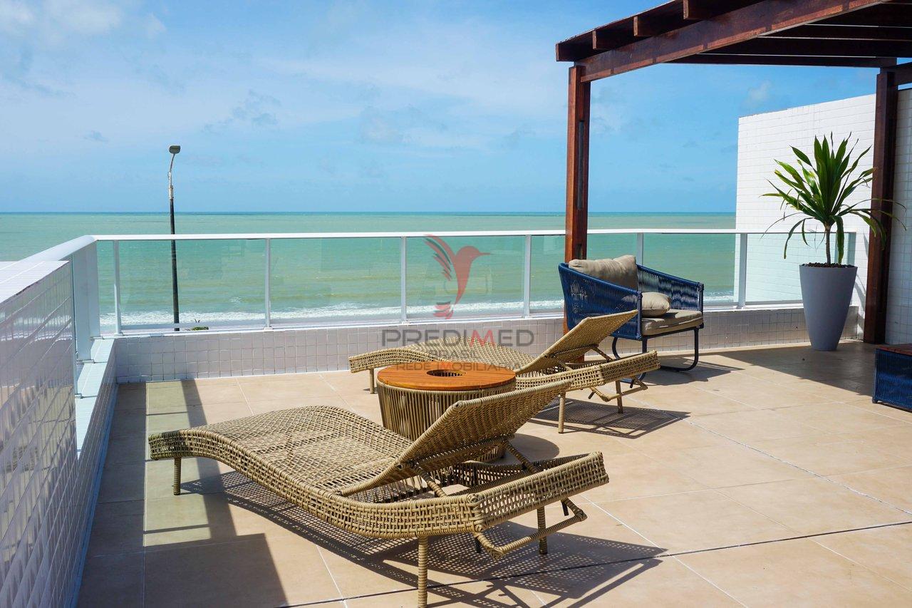 Apartamento NOVO Frente Mar no bairro do Bessa com 2 quartos e área privativa  João Pessoa - 