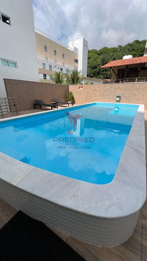 Cobertura Duplex no Cabo Branco a 50m da praia com Vista para o Mar com Projetados  João Pessoa - 