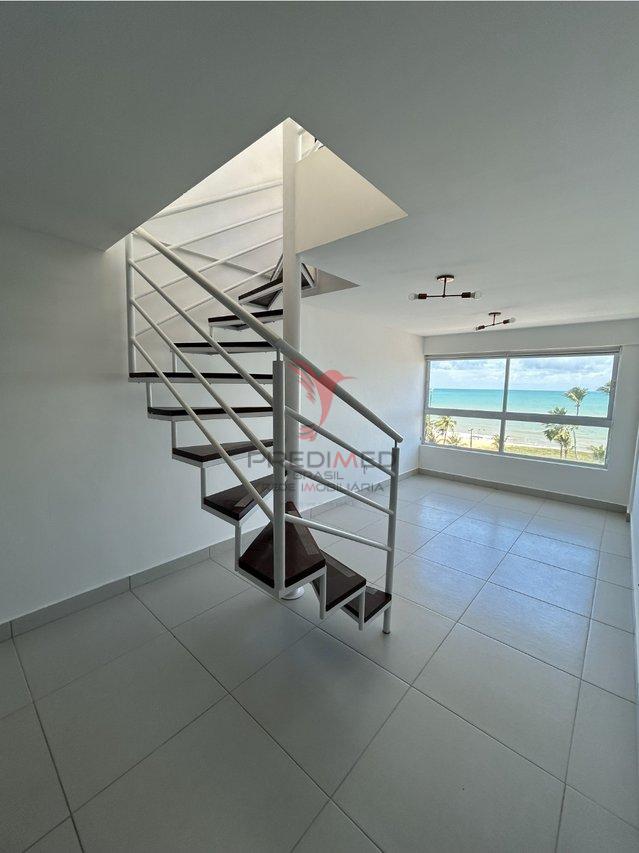 Cobertura Duplex no Cabo Branco a 50m da praia com Vista para o Mar com Projetados  João Pessoa - 
