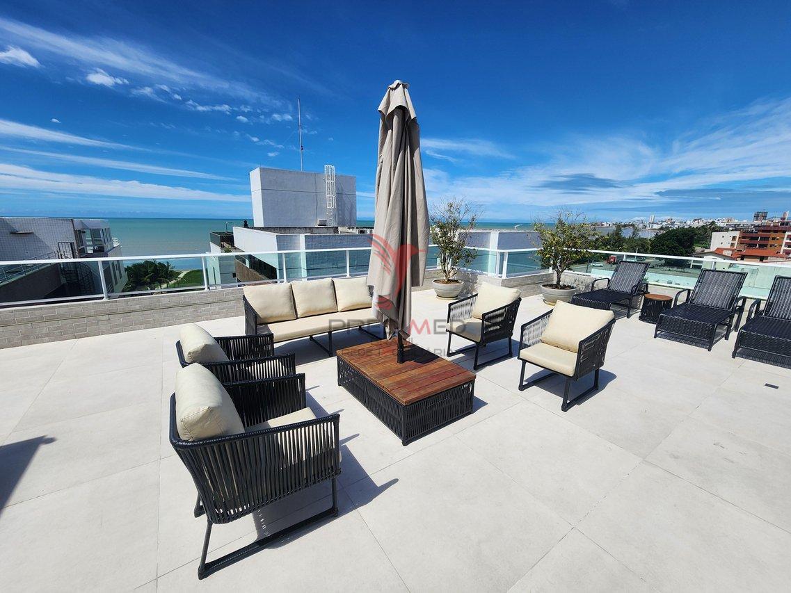 Apartamento Semi Mobiliado no Bessa a 50m do Mar e Localização Privilegiada  João Pessoa - 