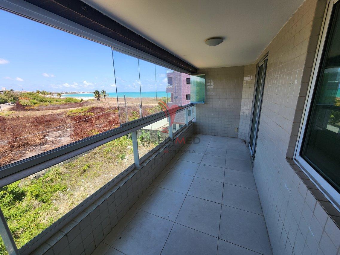 Apartamento no Bairro do Bessa a 50m da Praia com Projetados e Vista Mar  João Pessoa - 