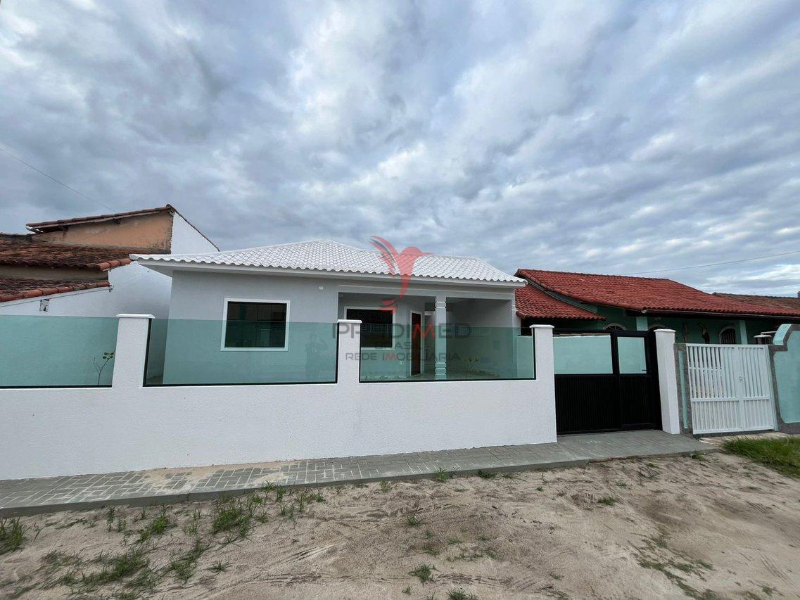 Casa Nova Primeira Locação - 2 Quartos 300m da Praia Pronto para Morar  Iguaba Grande - 
