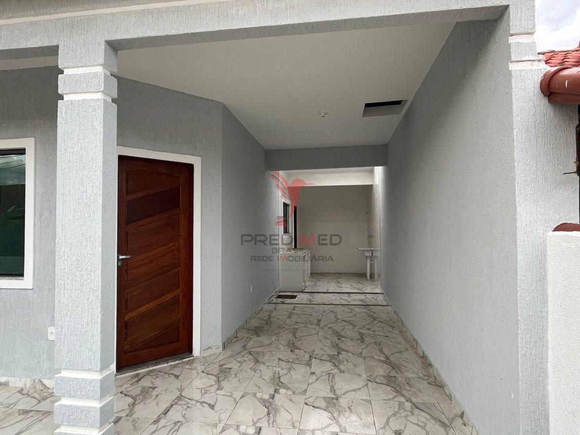 Casa Nova Primeira Locação - 2 Quartos 300m da Praia Pronto para Morar  Iguaba Grande - 