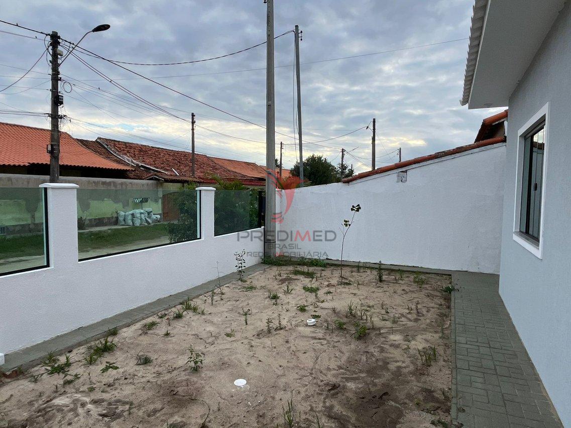 Casa Nova Primeira Locação - 2 Quartos 300m da Praia Pronto para Morar  Iguaba Grande - 
