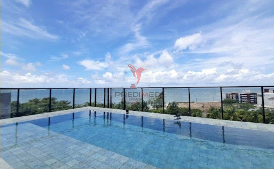 Apartamento Projetado a 150m do Mar no Jardim Oceania com vista mar Avenida Campos Sales João Pessoa - 