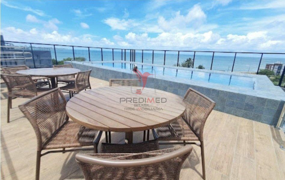 Apartamento Projetado a 150m do Mar no Jardim Oceania com vista mar Avenida Campos Sales João Pessoa - 