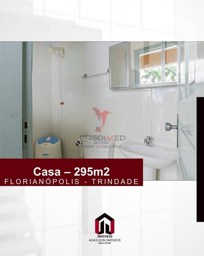 Casa a venda em Florianópolis SC Bairro Trindade com 4 quartos, sendo 2 suítes ,295m² Rua Capitão Pedro Bruno de Lima Florianópolis - 
