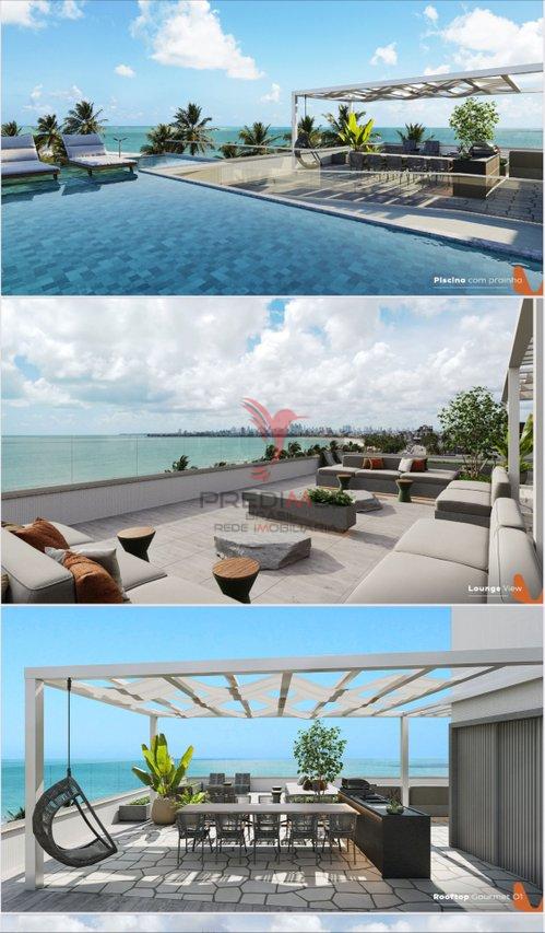 Apartamento Beira Mar Avenida Oceano Atlântico Cabedelo - 