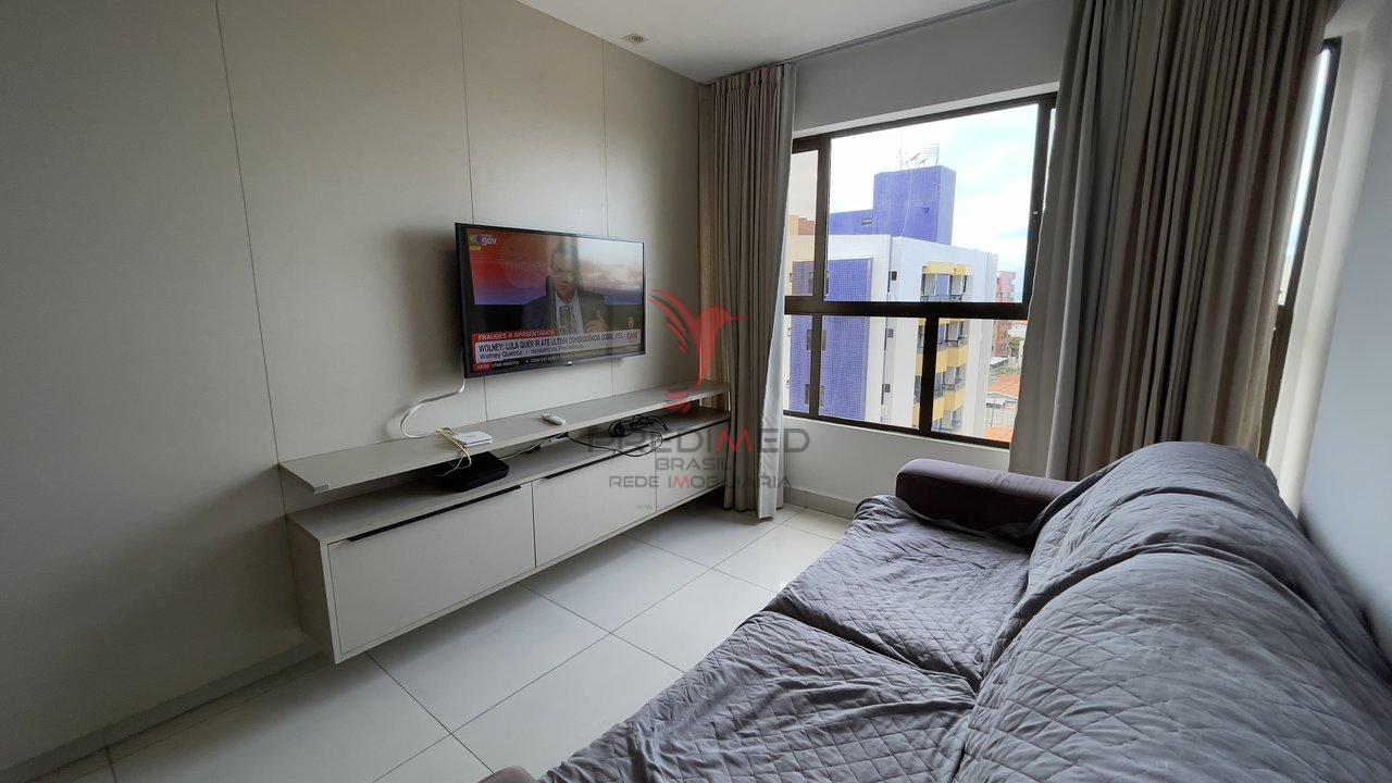 Apartamento mobiliado e equipado, com vista privilegiada para o mar  MANAIRA - 