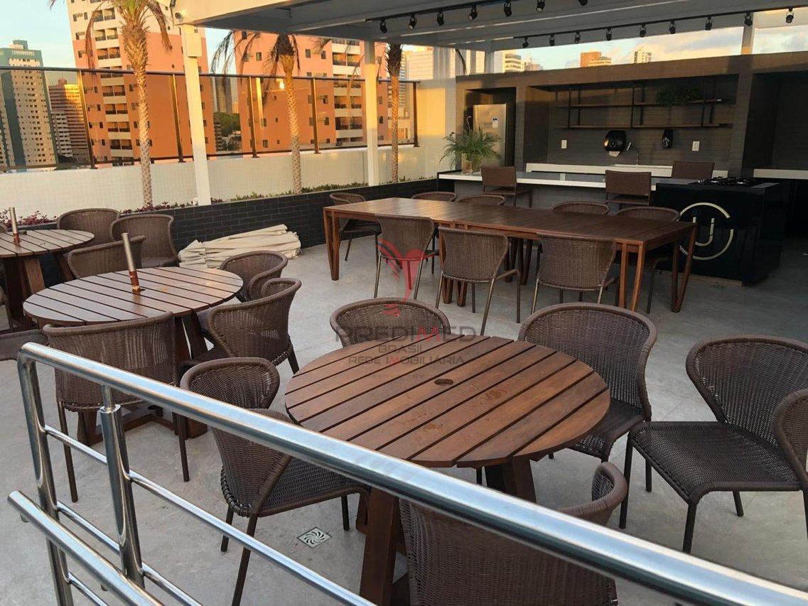Apartamento mobiliado e equipado, com vista privilegiada para o mar  MANAIRA - 