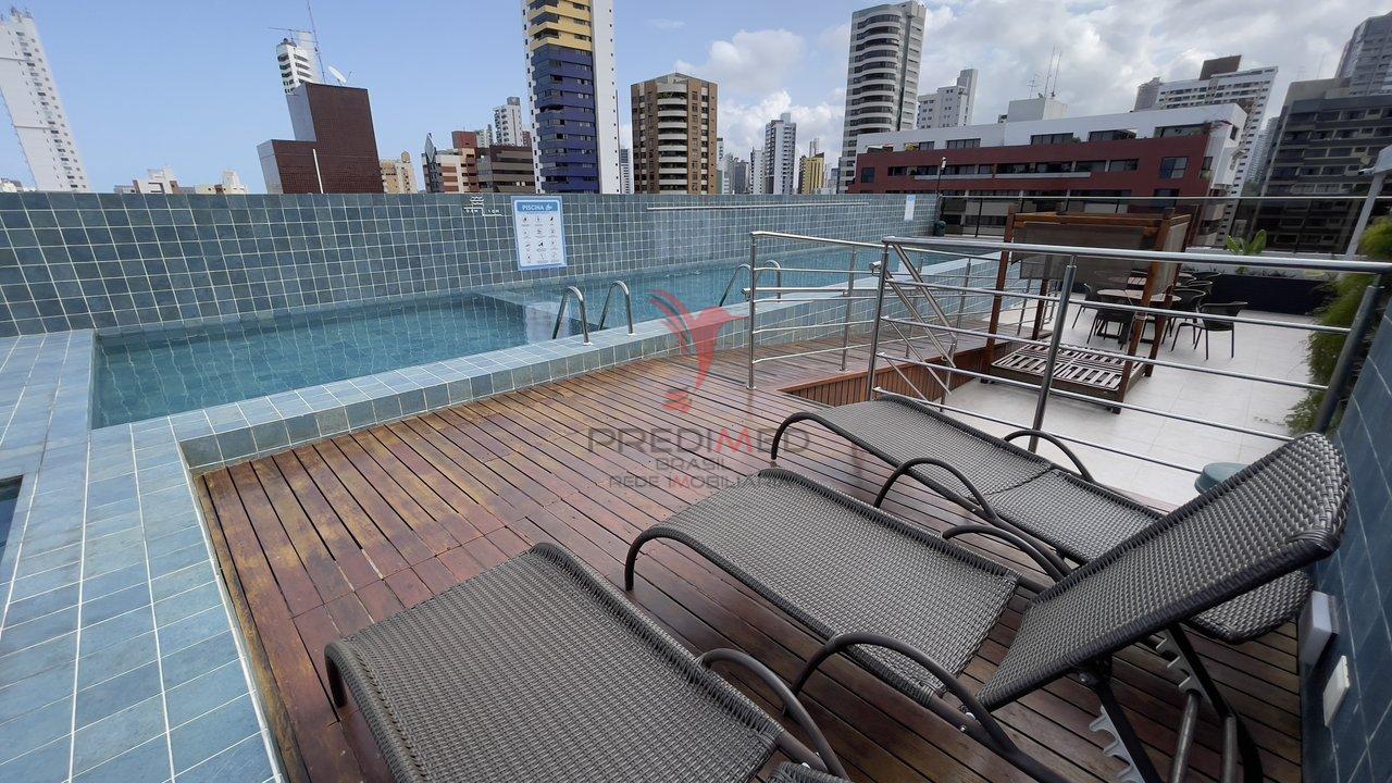 Apartamento mobiliado e equipado, com vista privilegiada para o mar  MANAIRA - 