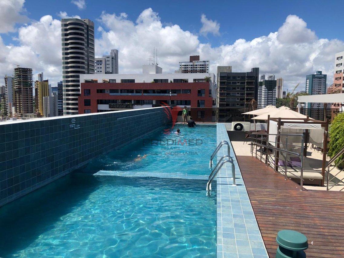 Apartamento mobiliado e equipado, com vista privilegiada para o mar  MANAIRA - 