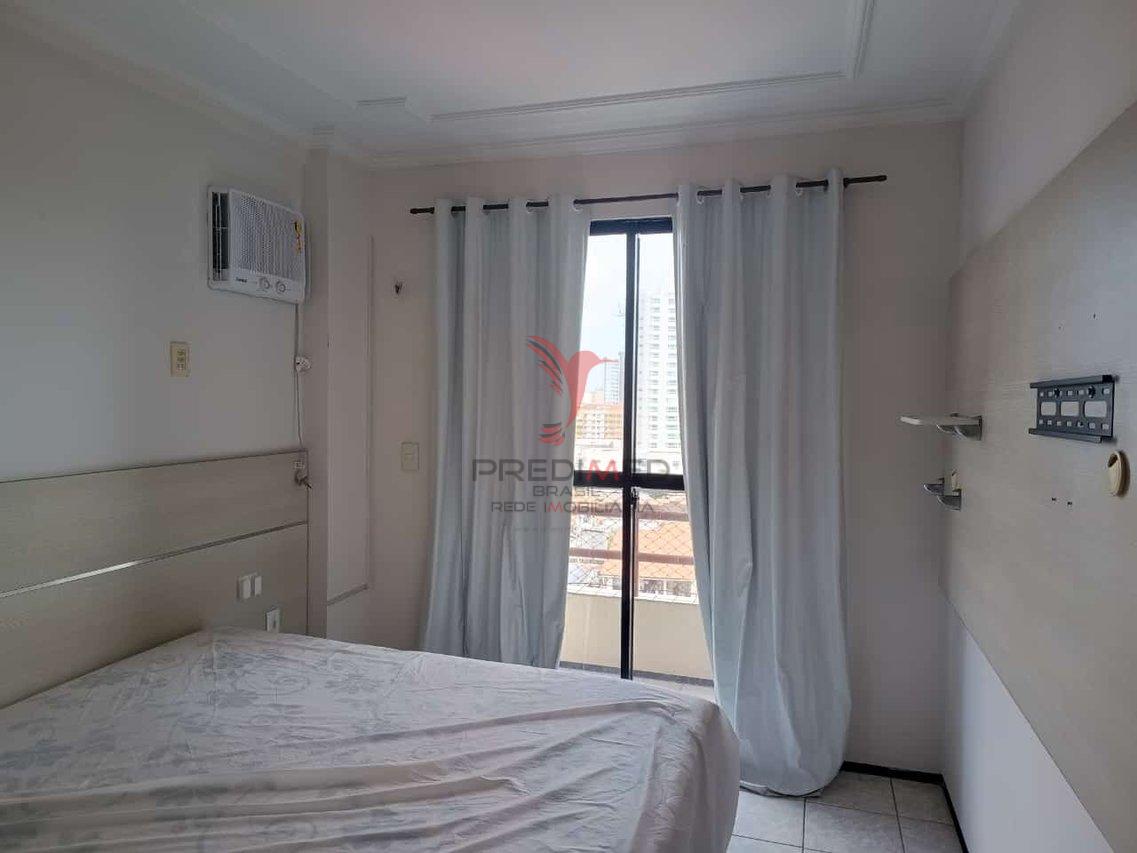 Apartamento mobilado, com  Varanda , no Bairro de Fátima em Fortaleza  Fortaleza - 