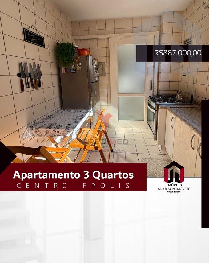 Apartamento com 3 Quartos à venda, 104m² - Centro Florianópolis SC Rua Hermann Blumenau Florianópolis - 
