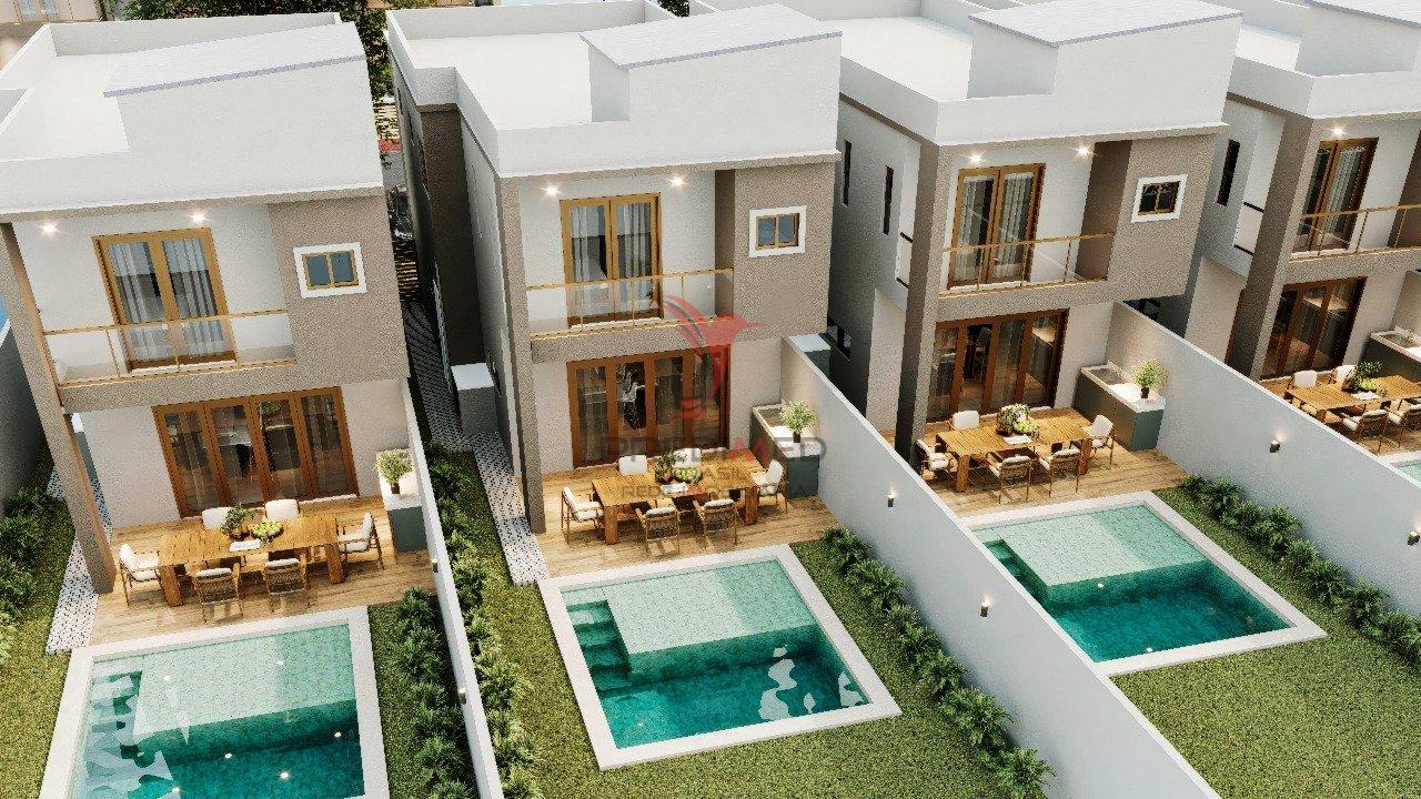 Lançamento de Casas no Eusébio, Guaribas.Ceará . Duplex com 3 e 4 Suites  Eusébio - 