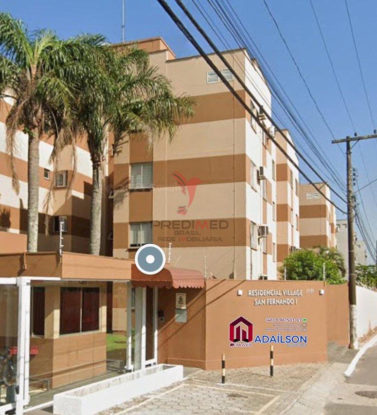 Apartamento à venda – Condomínio Ed. Village San Fernando – Serraria, São José Rua São Benedito São José - 