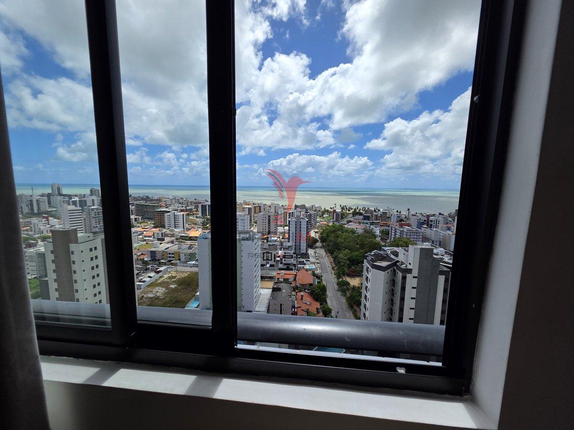 Apartamento Projetado no Jardim Oceania com Vista Definitiva para o Mar e Lazer Completo  João Pessoa - 