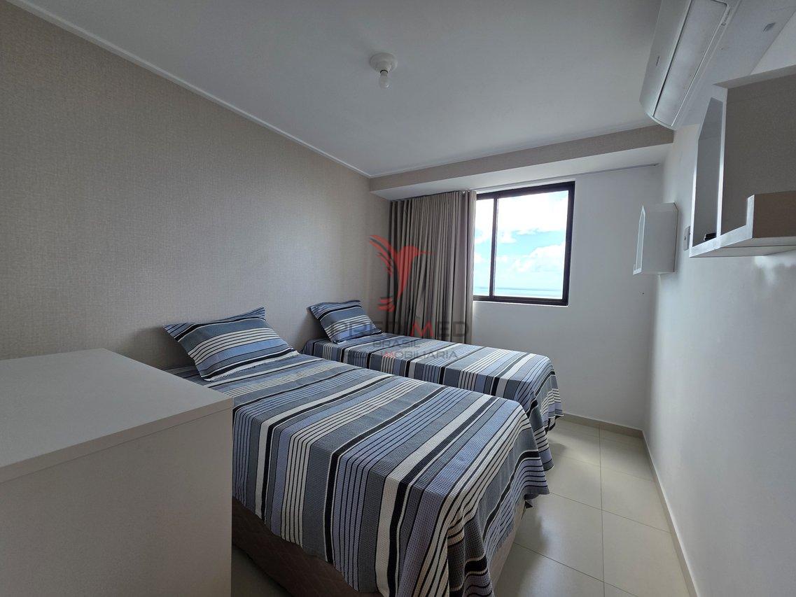 Apartamento Projetado no Jardim Oceania com Vista Definitiva para o Mar e Lazer Completo  João Pessoa - 