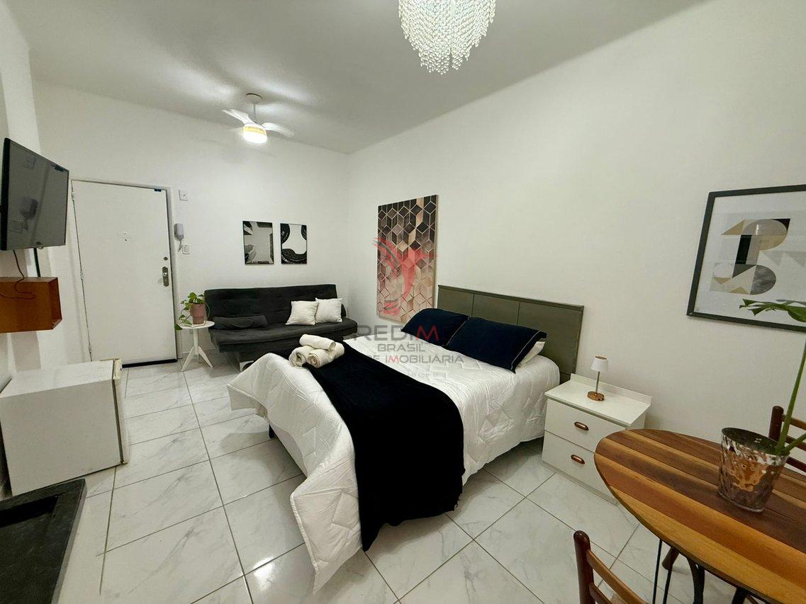 Aluga-se, Studio mobiliado em Copacabana Quadra da praia Rua Figueiredo Magalhães Rio de Janeiro - 
