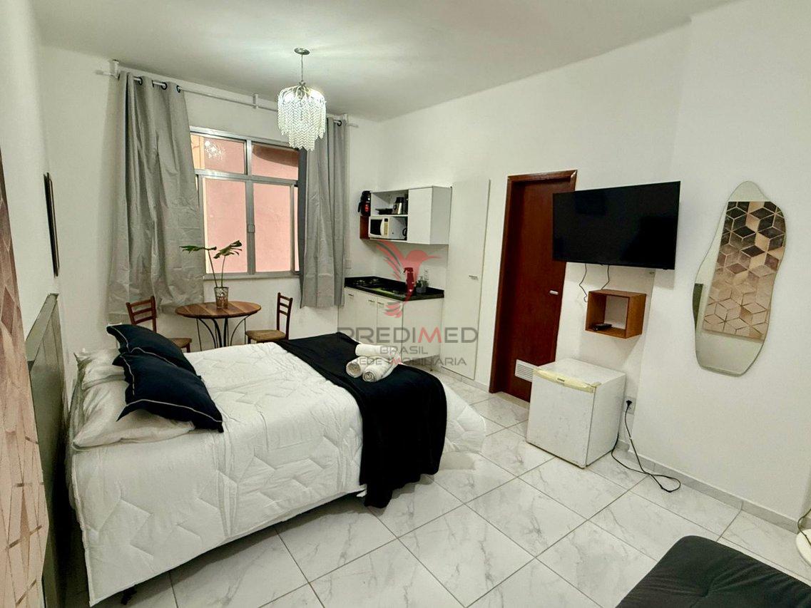 Aluga-se, Studio mobiliado em Copacabana Quadra da praia Rua Figueiredo Magalhães Rio de Janeiro - 