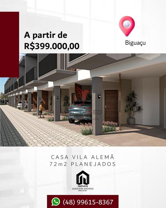CASA - VILA ALEMA  Sobrado em Condomínio Biguaçu - SC - BRASIL  João Pessoa - 