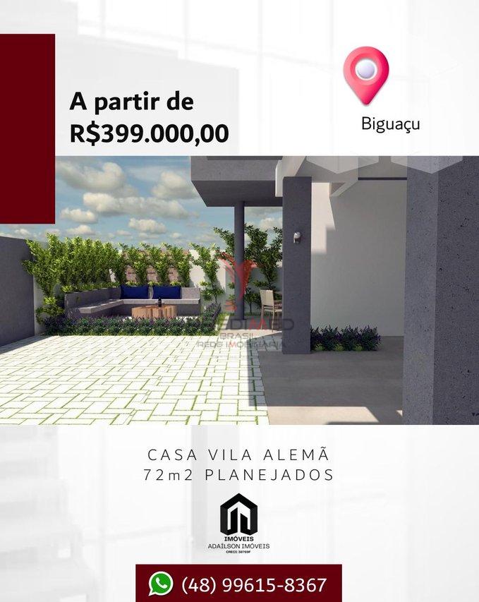 CASA - VILA ALEMA  Sobrado em Condomínio Biguaçu - SC - BRASIL  João Pessoa - 