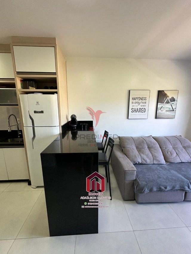 Apartamento Praia à venda, 2 quartos sendo,1vagas, sacada, todo mobiliado Florianópolis SC Rua dos Eucaliptos Florianópolis - 