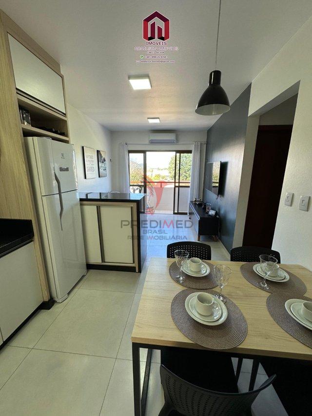 Apartamento Praia à venda, 2 quartos sendo,1vagas, sacada, todo mobiliado Florianópolis SC Rua dos Eucaliptos Florianópolis - 