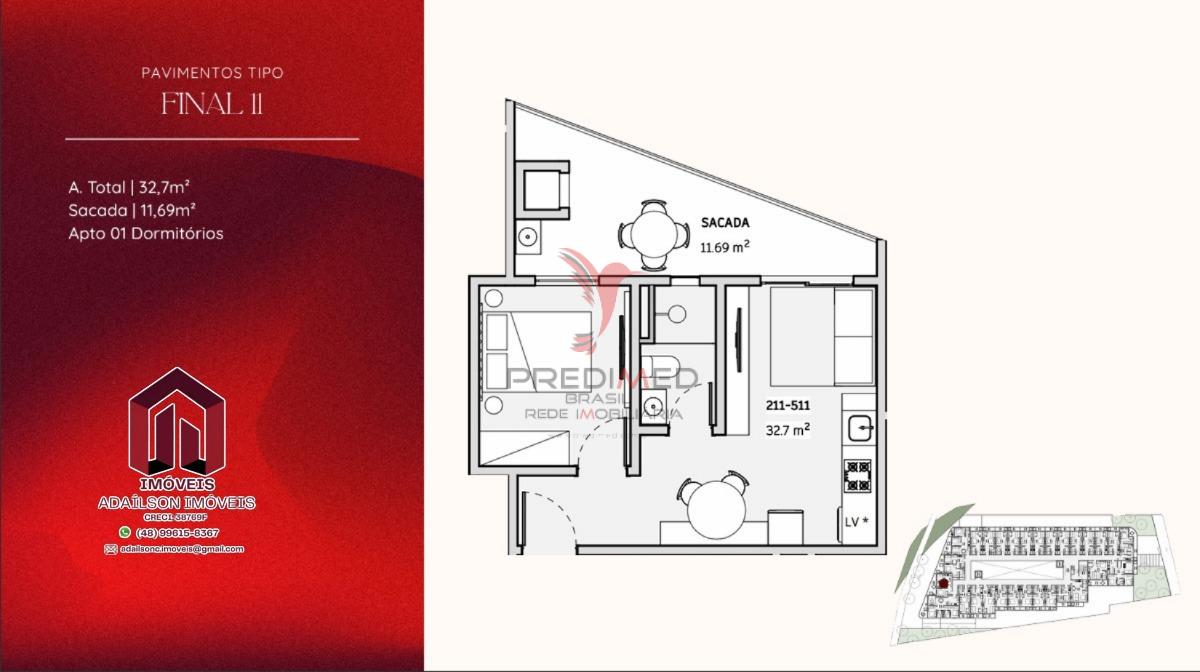 Apartamento, 1 quarto, 30 m² - Foto 34