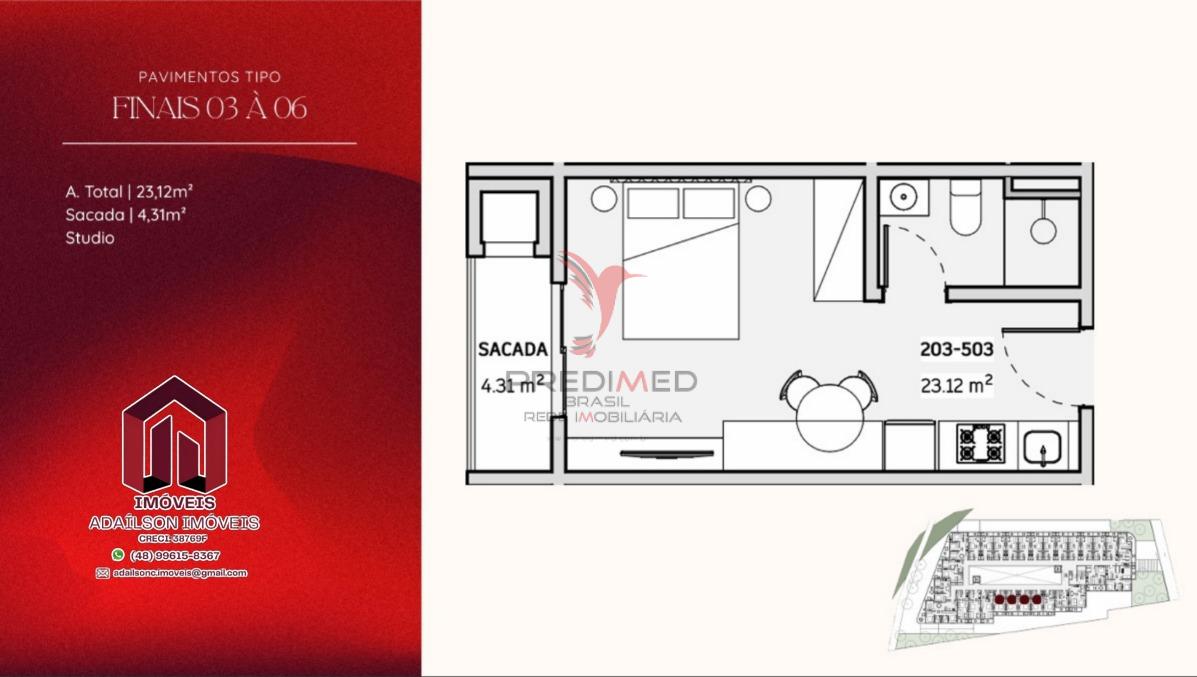 Apartamento, 1 quarto, 30 m² - Foto 37