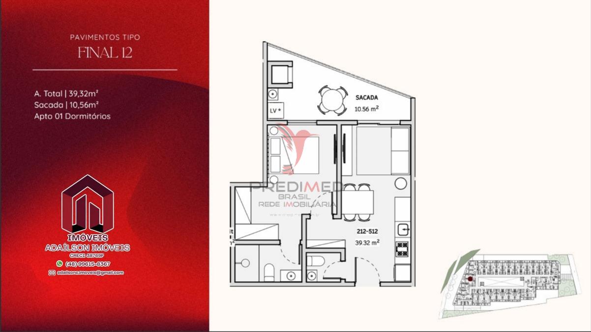 Apartamento, 1 quarto, 30 m² - Foto 44