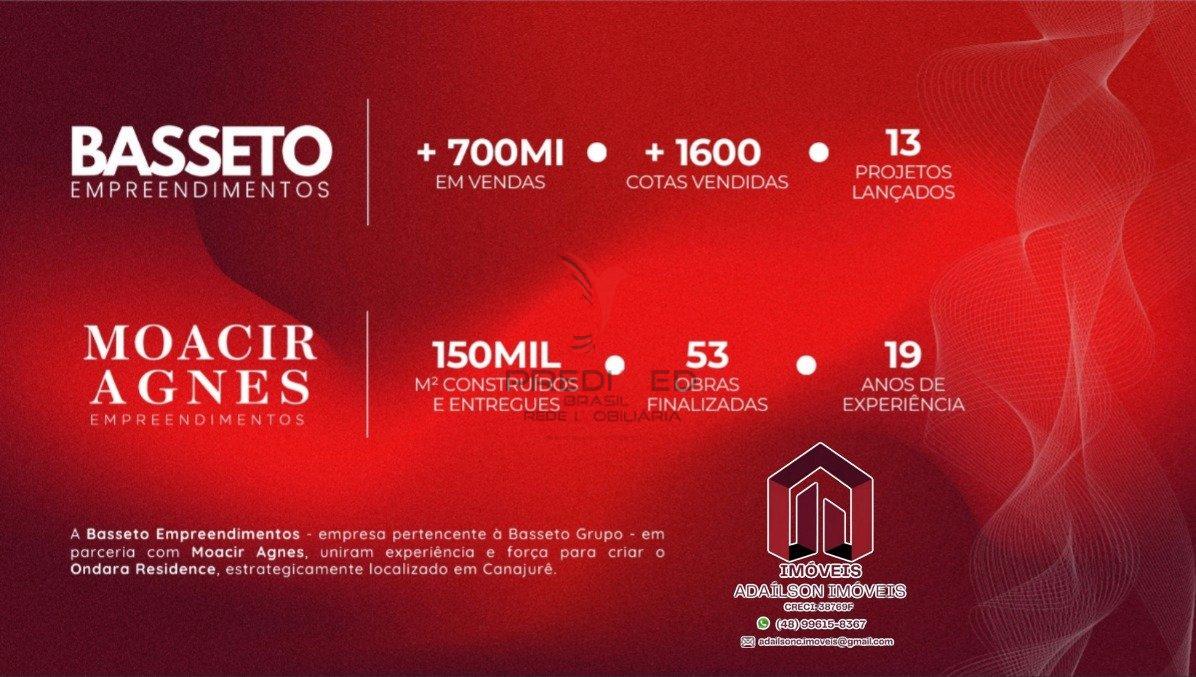 Lançamento-COBERTURA COM 2 DORMITÓRIOS NO ONDARA RESIDENCE, STUDIOS CANAJURÊ,FLORIPA - SC Rodovia Tertuliano Brito Xavier Florianópolis - 