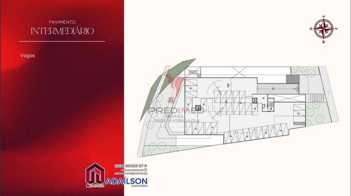 Lançamento-COBERTURA COM 2 DORMITÓRIOS NO ONDARA RESIDENCE, STUDIOS CANAJURÊ,FLORIPA - SC Rodovia Tertuliano Brito Xavier Florianópolis - 