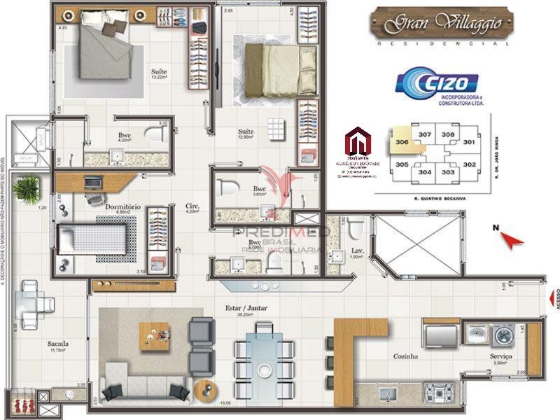 Apartamento, 2 quartos - Foto 8