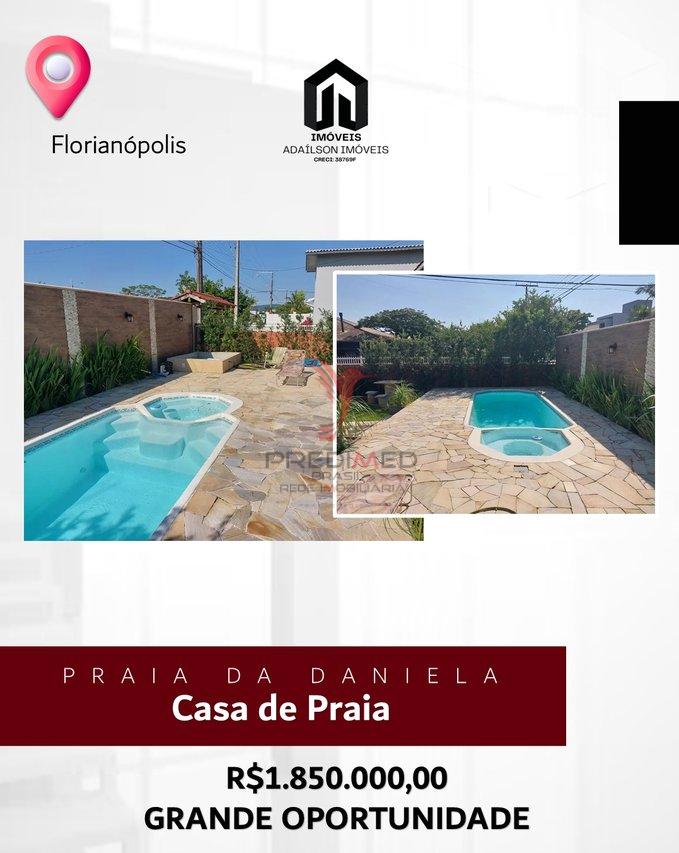 Casa com 4 Quartos e 3 banheiros à Venda, 201 m² por R$ 1.850.000 Rua dos Girassóis Florianópolis - 