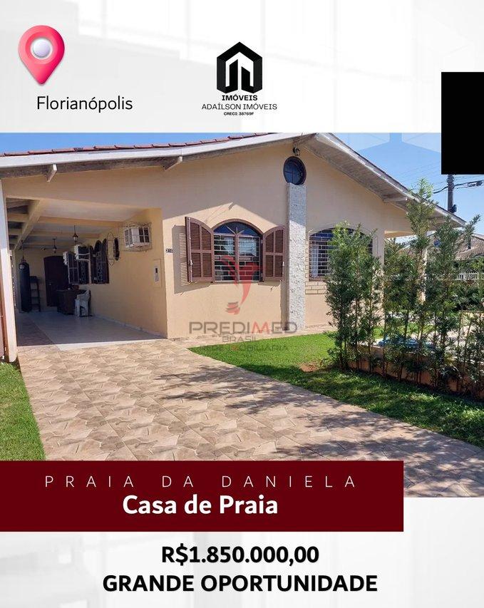 Casa com 4 Quartos e 3 banheiros à Venda, 201 m² por R$ 1.850.000 Rua dos Girassóis Florianópolis - 