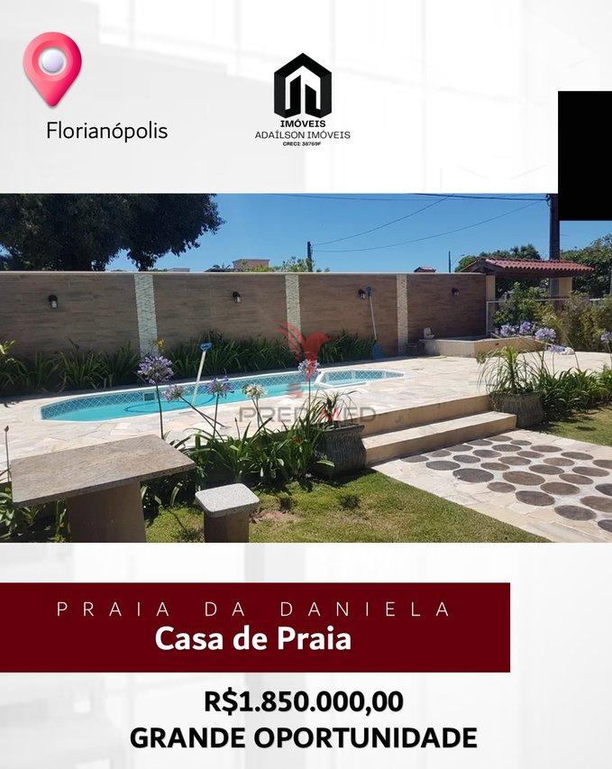 Casa com 4 Quartos e 3 banheiros à Venda, 201 m² por R$ 1.850.000 Rua dos Girassóis Florianópolis - 