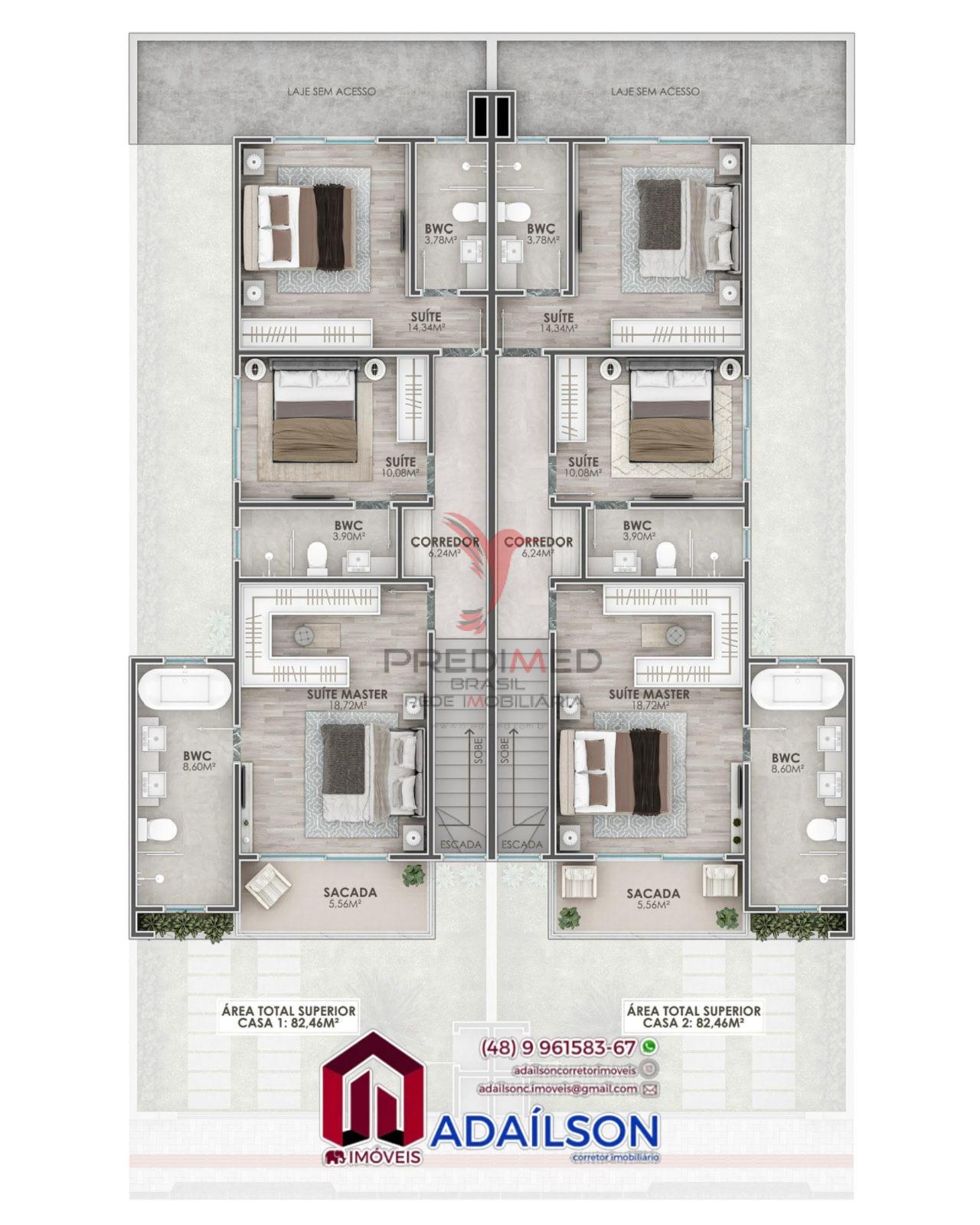 Sobrado, 2 quartos - Foto 3