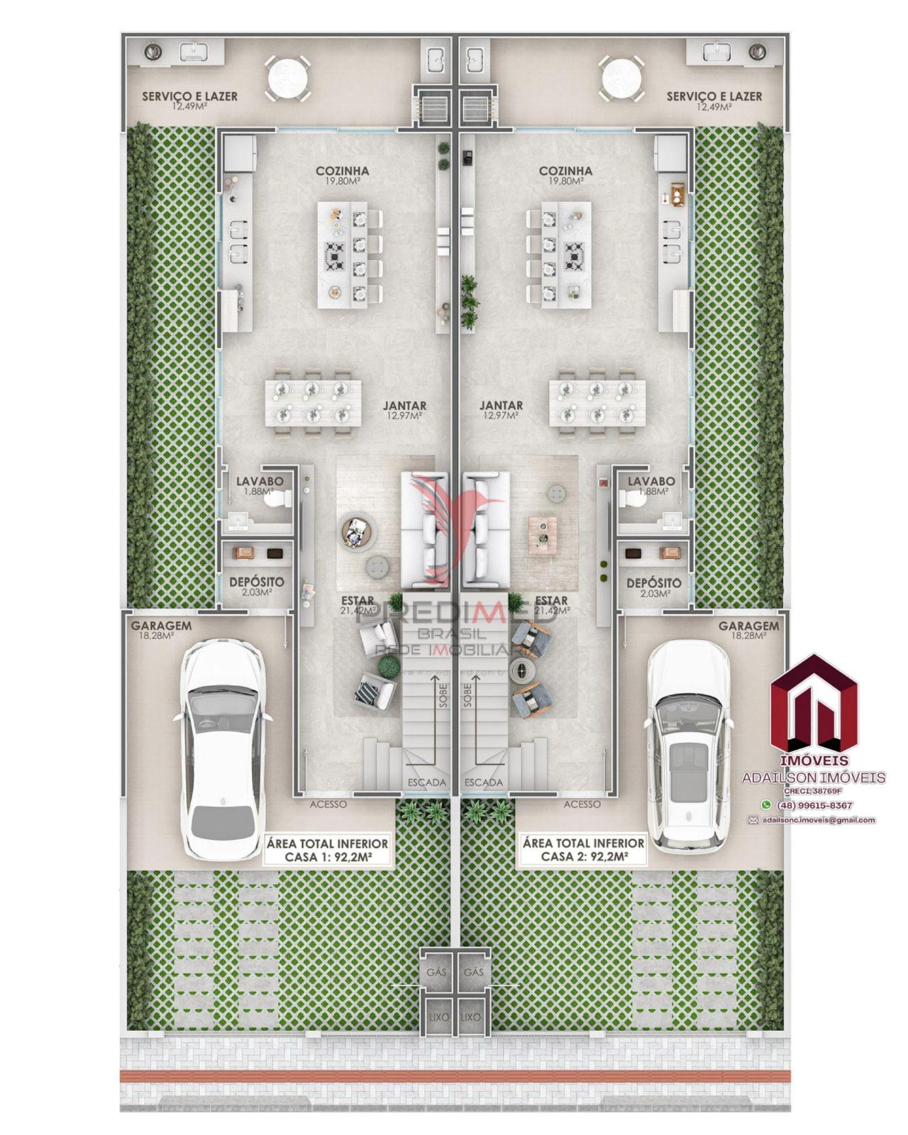 Sobrado, 2 quartos - Foto 2