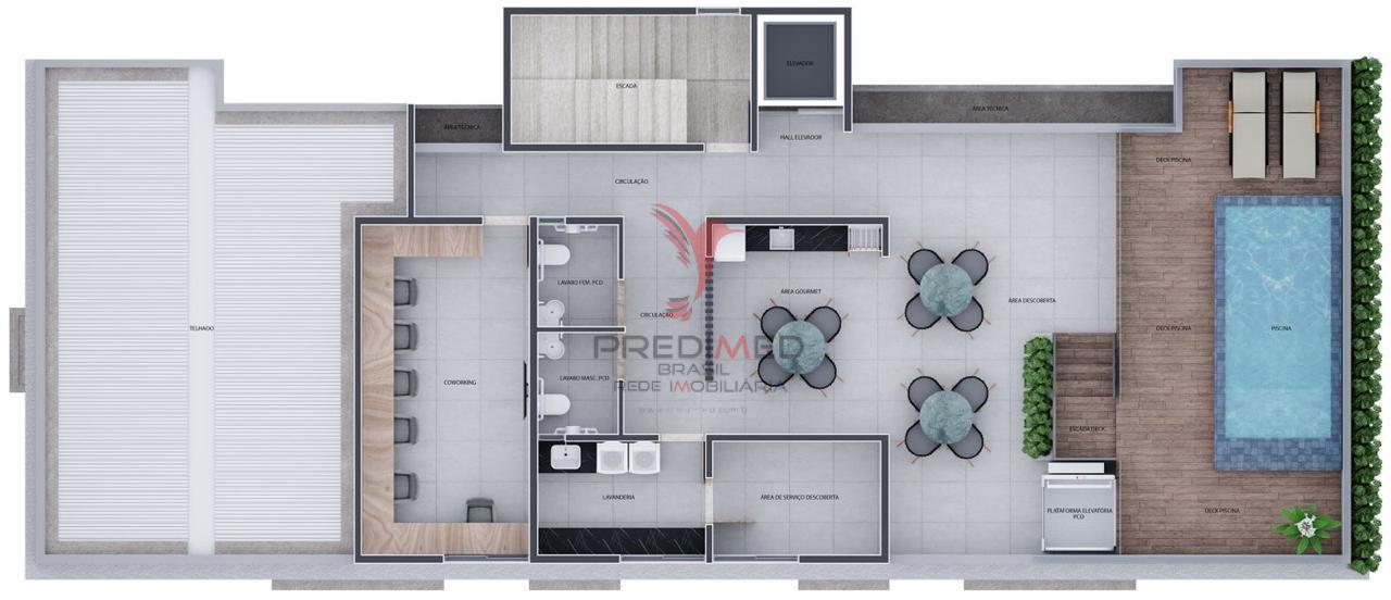 Studio em Intermares R$ 216.000 golfo de san matias Cabedelo - 