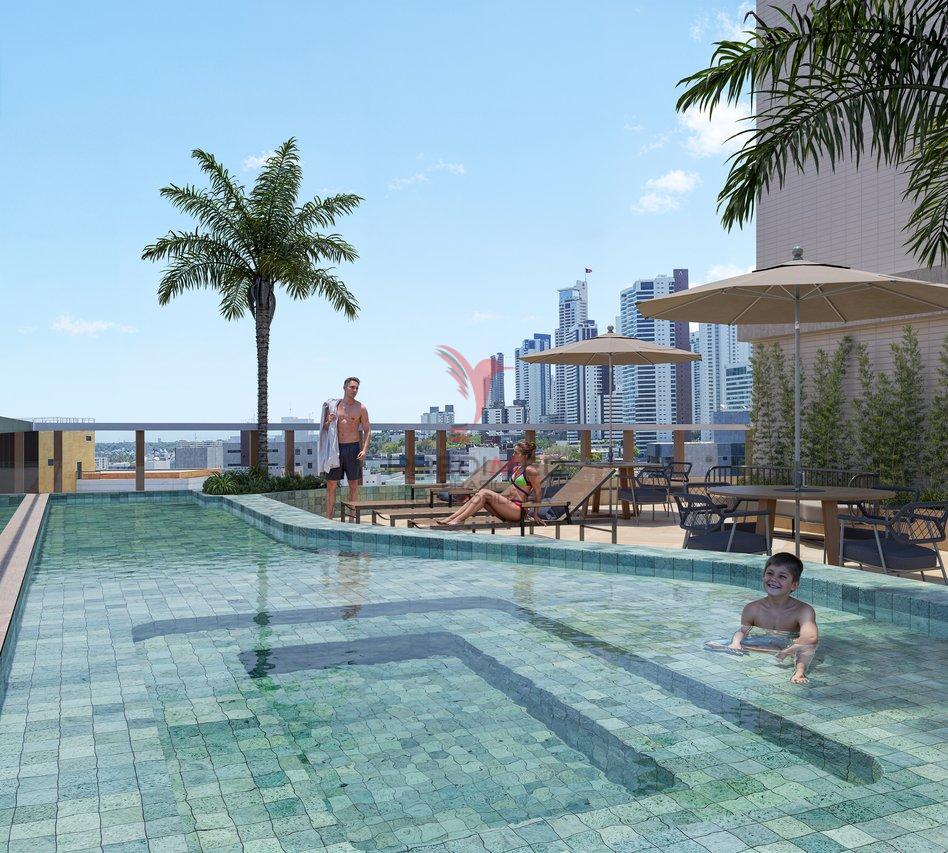 Flat à Venda no Cabo Branco – 400m da Praia! Avenida Buarque João Pessoa - 