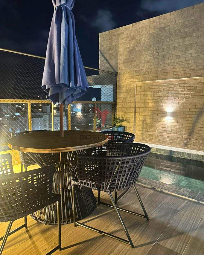 Cobertura Duplex com Piscina Privativa no Bessa — a apenas 500m da praia!  João Pessoa - 