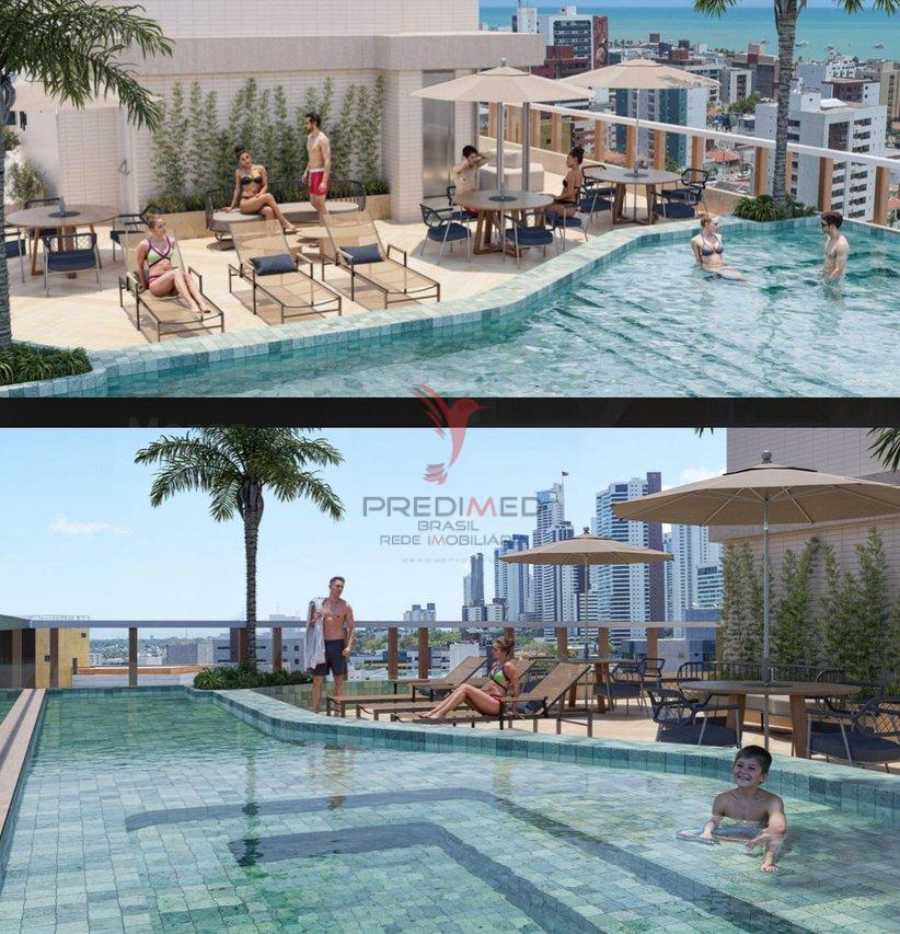 350m do mar do cabo branco Avenida Monsenhor Odilon Coutinho João Pessoa - 