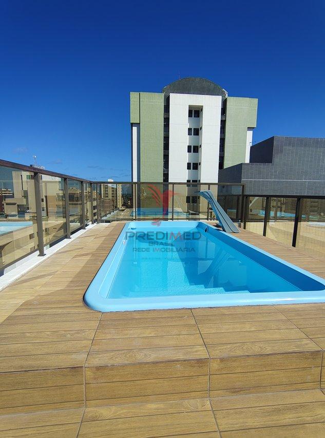 Flat para venda 250 metros da praia em Intermares Rua Golfo de Cadis Cabedelo - 