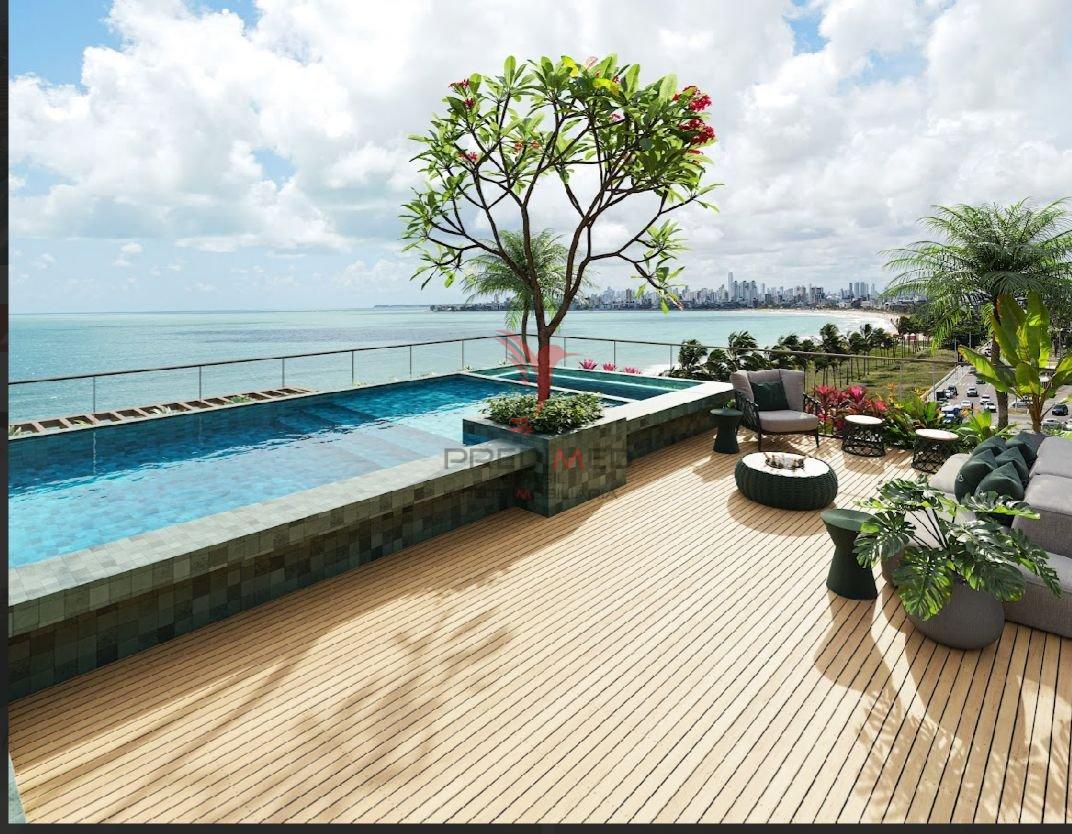 Apartamento beira mar Avenida Governador Argemiro de Figueiredo João Pessoa - 